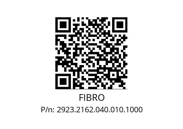   FIBRO 2923.2162.040.010.1000