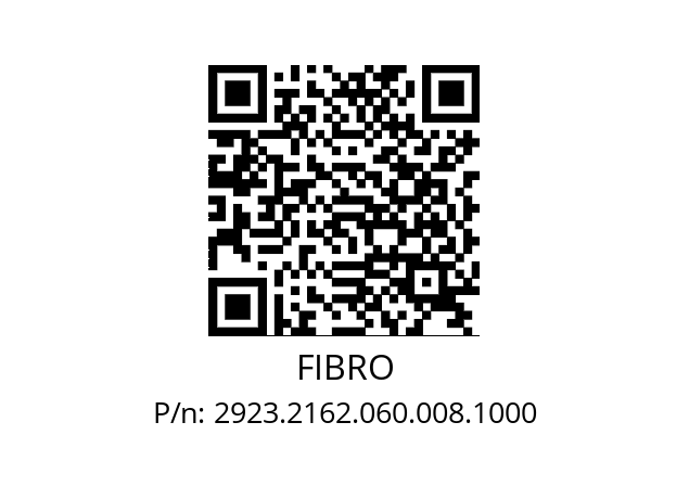   FIBRO 2923.2162.060.008.1000