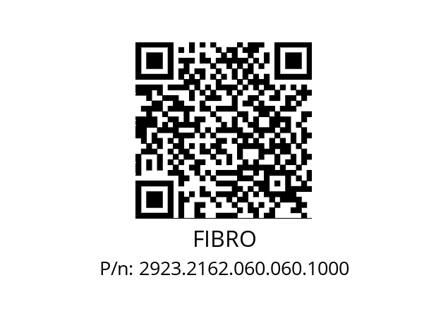   FIBRO 2923.2162.060.060.1000