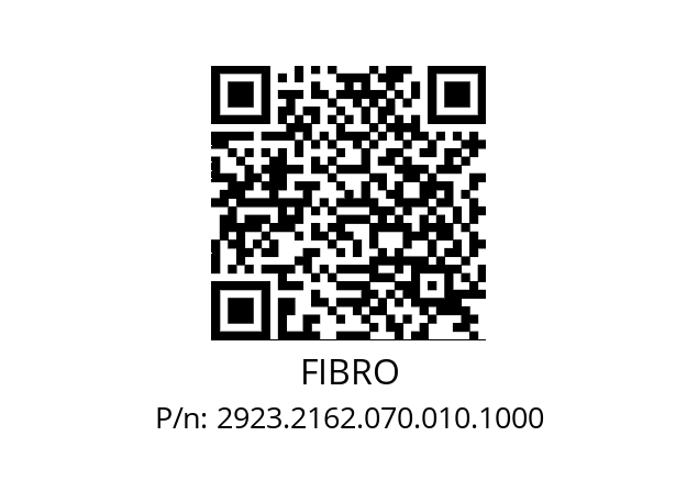   FIBRO 2923.2162.070.010.1000