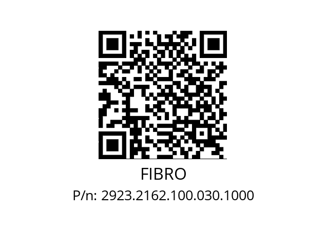   FIBRO 2923.2162.100.030.1000