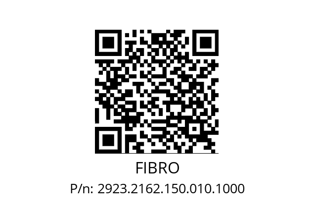   FIBRO 2923.2162.150.010.1000