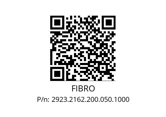   FIBRO 2923.2162.200.050.1000