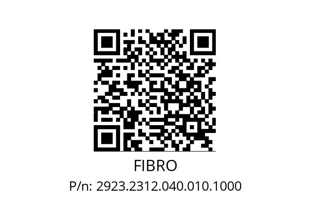   FIBRO 2923.2312.040.010.1000