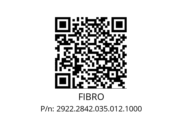   FIBRO 2922.2842.035.012.1000