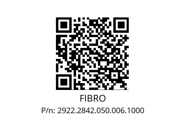   FIBRO 2922.2842.050.006.1000