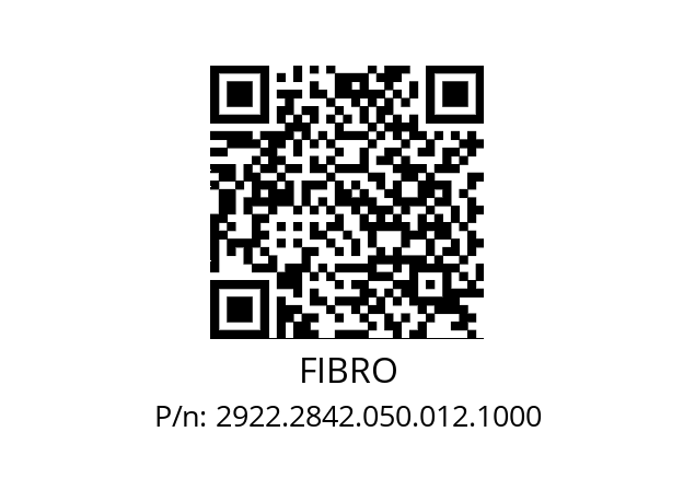   FIBRO 2922.2842.050.012.1000