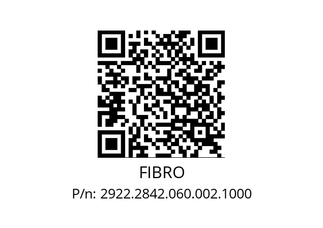   FIBRO 2922.2842.060.002.1000