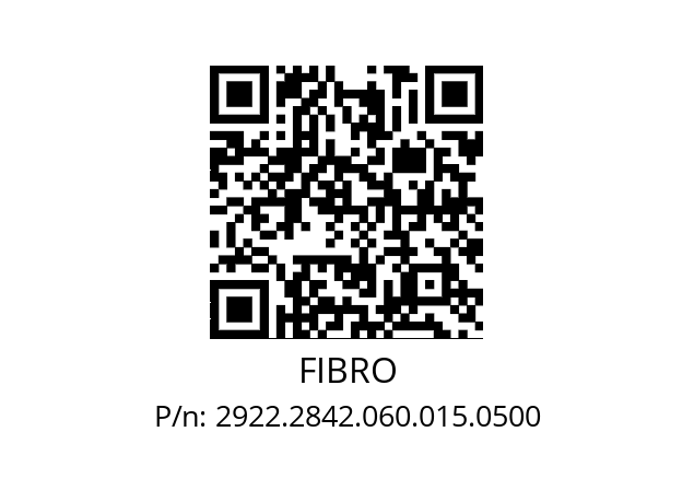   FIBRO 2922.2842.060.015.0500