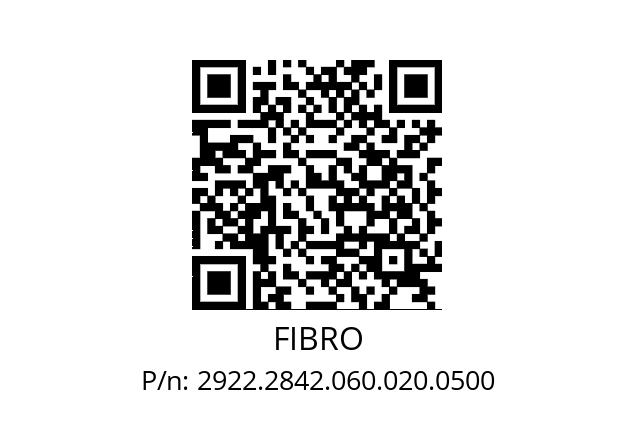   FIBRO 2922.2842.060.020.0500