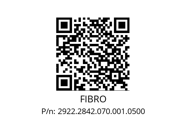   FIBRO 2922.2842.070.001.0500