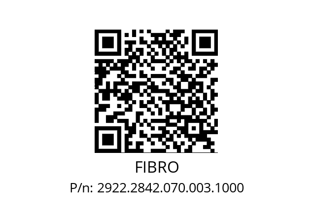   FIBRO 2922.2842.070.003.1000