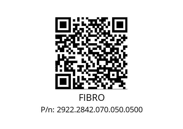   FIBRO 2922.2842.070.050.0500