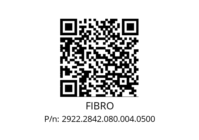   FIBRO 2922.2842.080.004.0500