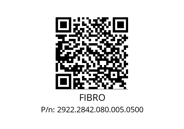   FIBRO 2922.2842.080.005.0500