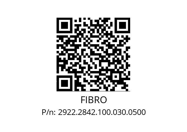   FIBRO 2922.2842.100.030.0500