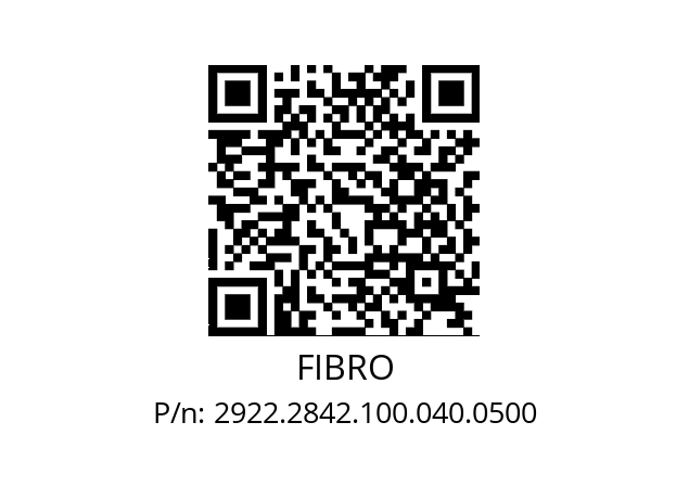   FIBRO 2922.2842.100.040.0500