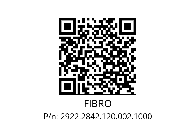   FIBRO 2922.2842.120.002.1000