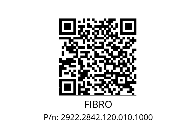   FIBRO 2922.2842.120.010.1000