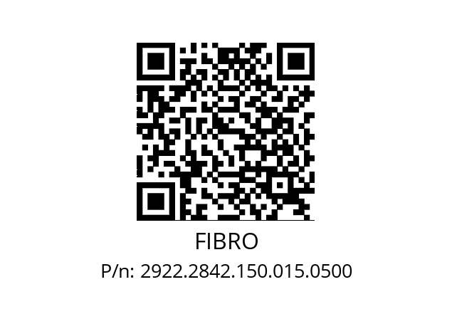   FIBRO 2922.2842.150.015.0500