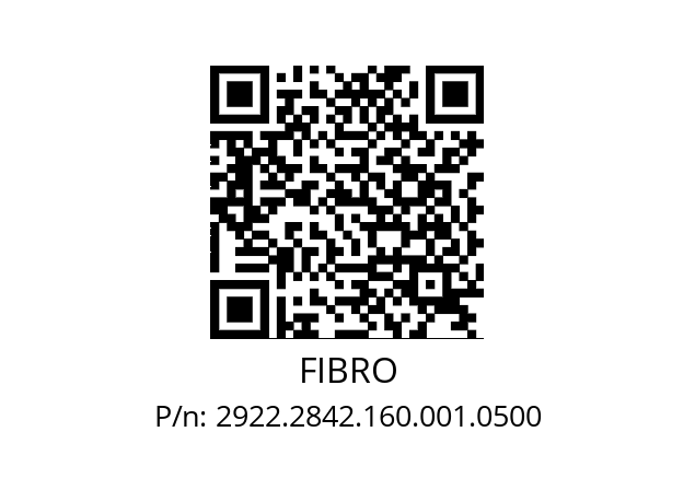   FIBRO 2922.2842.160.001.0500