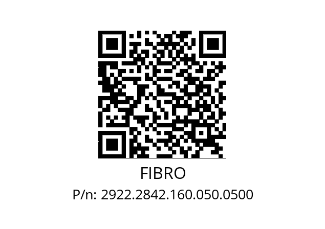   FIBRO 2922.2842.160.050.0500