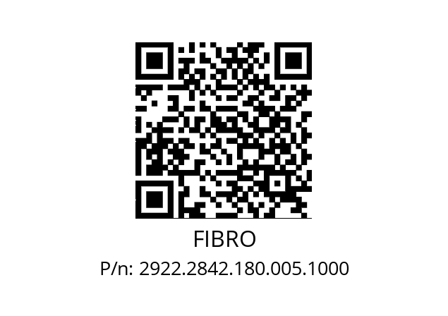   FIBRO 2922.2842.180.005.1000