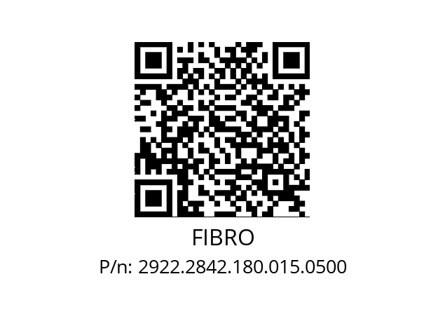   FIBRO 2922.2842.180.015.0500