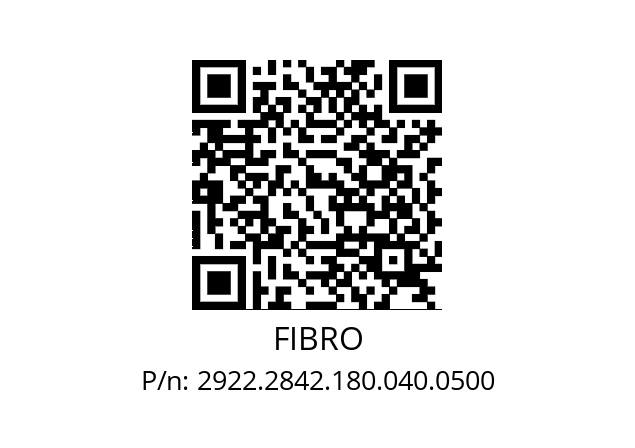   FIBRO 2922.2842.180.040.0500