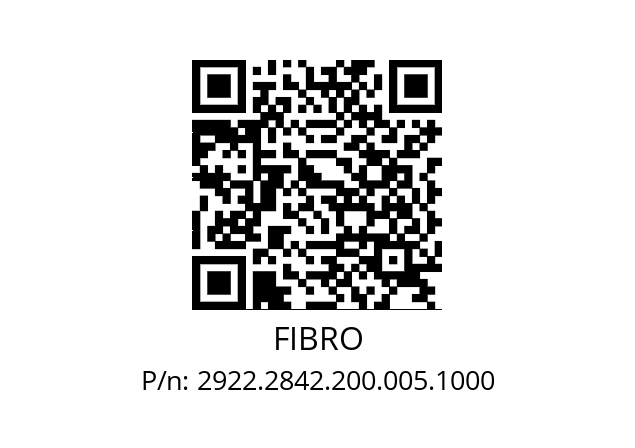   FIBRO 2922.2842.200.005.1000