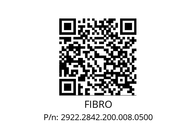   FIBRO 2922.2842.200.008.0500