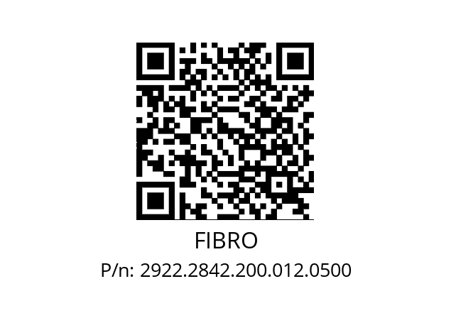   FIBRO 2922.2842.200.012.0500