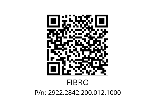   FIBRO 2922.2842.200.012.1000