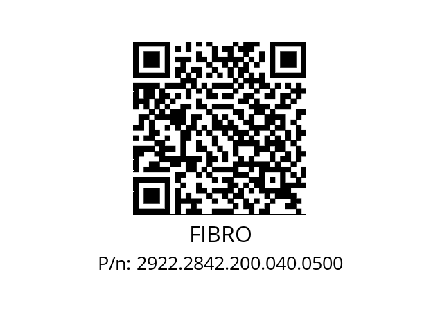   FIBRO 2922.2842.200.040.0500