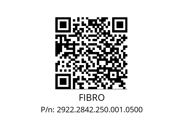   FIBRO 2922.2842.250.001.0500