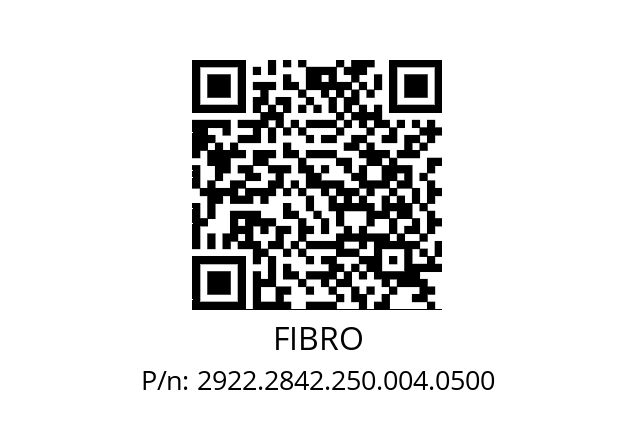   FIBRO 2922.2842.250.004.0500