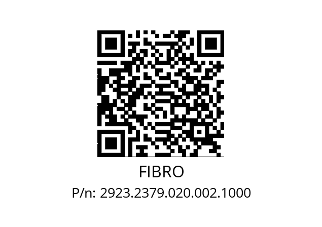   FIBRO 2923.2379.020.002.1000