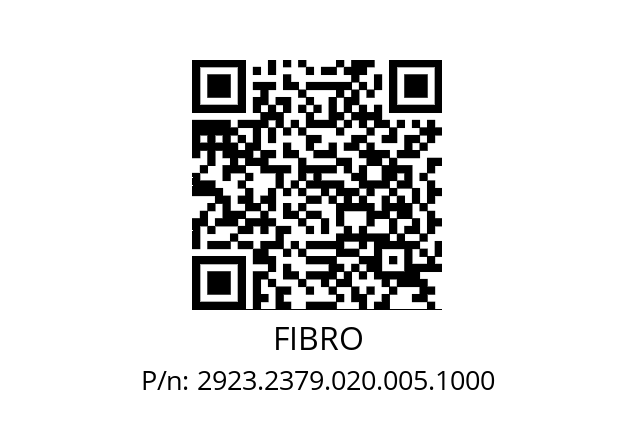   FIBRO 2923.2379.020.005.1000