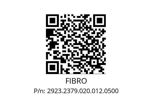   FIBRO 2923.2379.020.012.0500