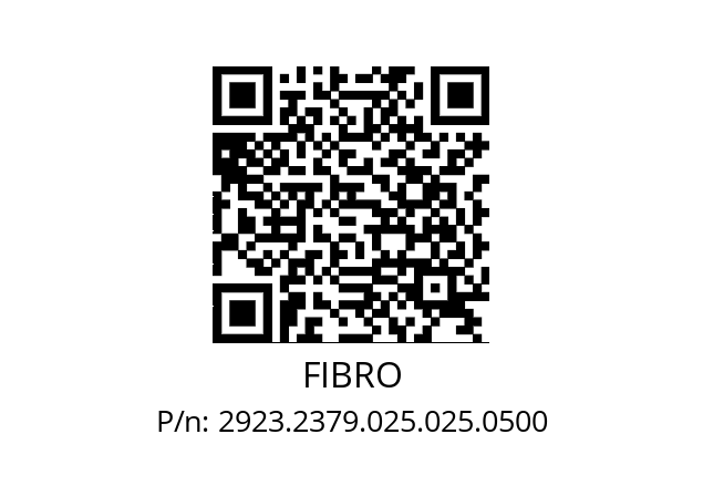   FIBRO 2923.2379.025.025.0500