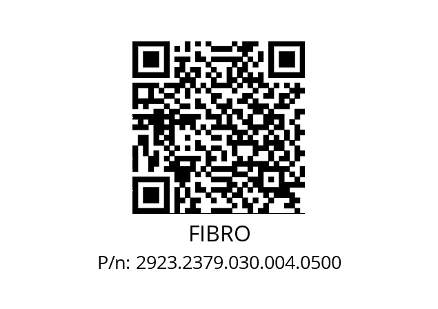   FIBRO 2923.2379.030.004.0500