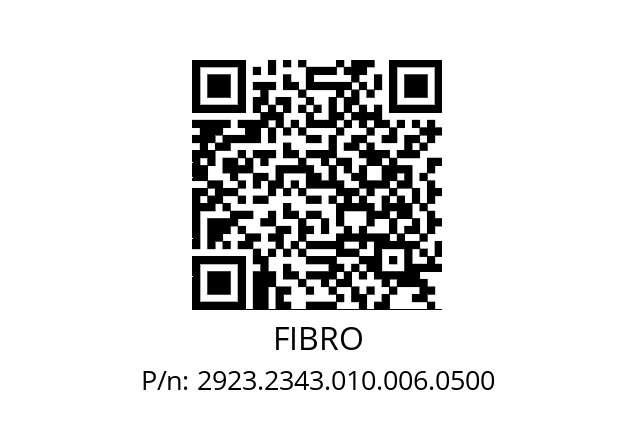   FIBRO 2923.2343.010.006.0500