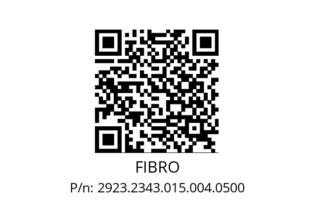   FIBRO 2923.2343.015.004.0500