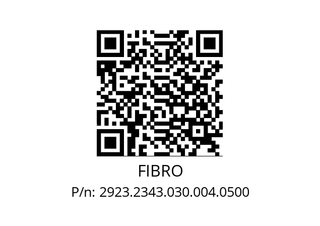   FIBRO 2923.2343.030.004.0500