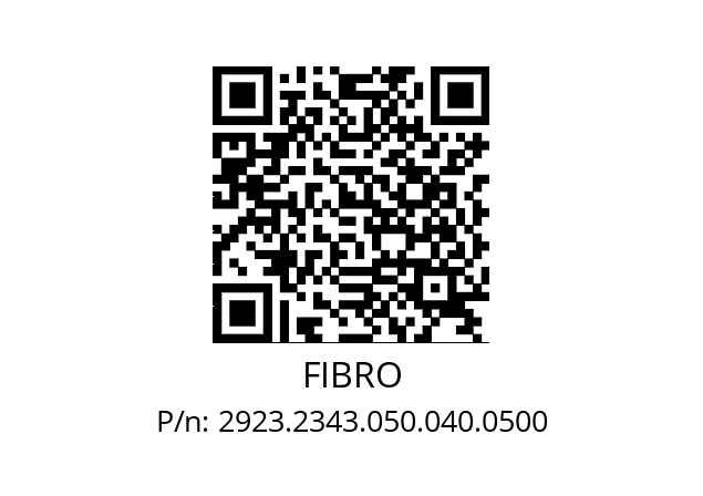   FIBRO 2923.2343.050.040.0500