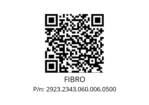   FIBRO 2923.2343.060.006.0500