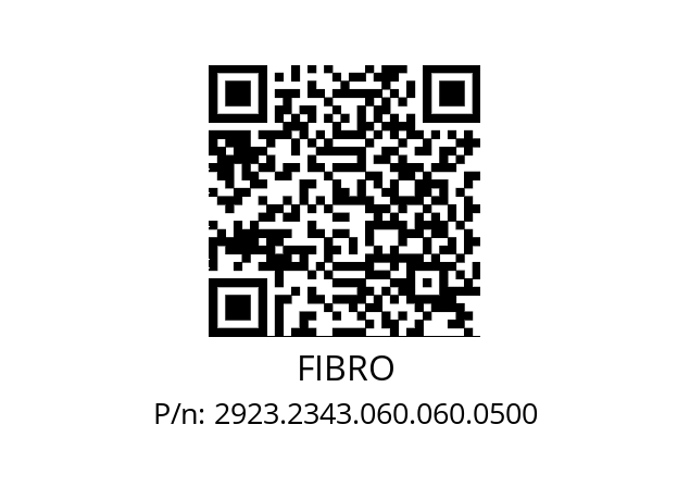   FIBRO 2923.2343.060.060.0500