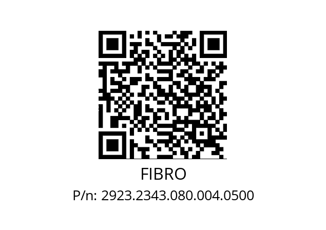   FIBRO 2923.2343.080.004.0500