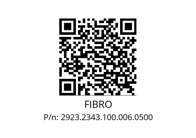   FIBRO 2923.2343.100.006.0500