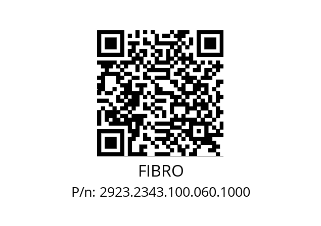   FIBRO 2923.2343.100.060.1000